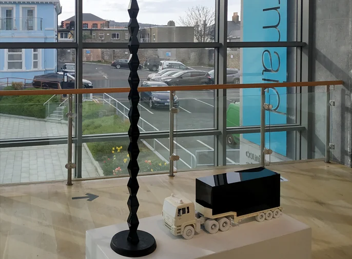 photo of sculpture at Mermaid Arts Centre