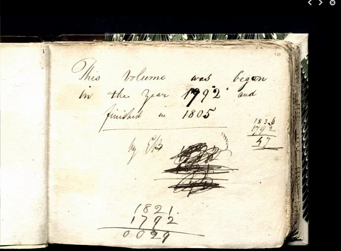 screenshot of notebook from Queens University Website 